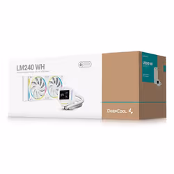 DeepCool LM240 WH Processore Kit di raffreddamento a liquido 12 cm Bianco 1 pz - Vista aggiuntiva 6