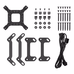 DeepCool LM360 Processore Kit di raffreddamento a liquido 12 cm Nero 1 pz - Vista aggiuntiva 5