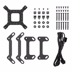 DeepCool LQ360 ULTRA ARGB Processore Kit di raffreddamento a liquido 12 cm Nero - Vista aggiuntiva 5