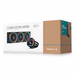 DeepCool LQ360 ULTRA ARGB Processore Kit di raffreddamento a liquido 12 cm Nero - Vista aggiuntiva 6