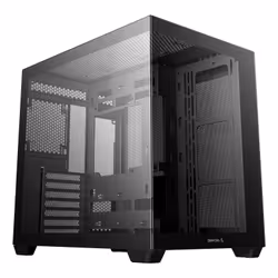 DeepCool CG530, Midi Tower, PC, Nero, ATX, ITX, micro ATX, Acrilonitrile butadiene stirene (ABS), SPCC, Vetro temperato, Gami ...