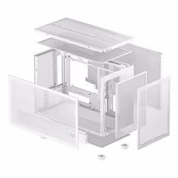 DeepCool CH260 Micro Tower Bianco - Vista aggiuntiva 5