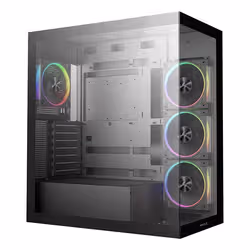 DeepCool CG580 4F V2 Midi Tower Nero - Vista aggiuntiva 2
