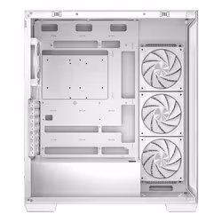 DeepCool CG580 4F V2 Midi Tower Bianco - Vista aggiuntiva 4