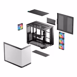 DeepCool CG530U 4F Tower Nero - Vista aggiuntiva 8