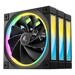 DeepCool FL12R-3 IN 1 Case per computer Ventilatore 12 cm Nero 3 pz