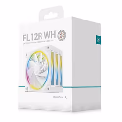 DeepCool FL12R WH-3 IN 1 Case per computer Ventilatore 12 cm Bianco 3 pz - Vista aggiuntiva 6