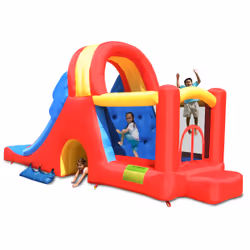 HappyHop Gonfiabile mega scivolo combo - Vista aggiuntiva 4