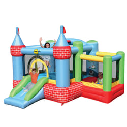 Happy Hop Aire de Jeux Gonflable Château - Balles