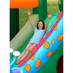 Happy Hop Aire de Jeux Gonflable Jungle Fun