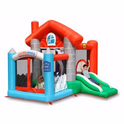 Happy Hop Aire de Jeux Gonflable La Maison Joyeuse