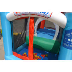 Happy Hop Aire de Jeux Gonflable La Maison Joyeuse