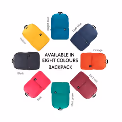 Xiaomi Mi Casual Daypack zaino Zaino casual Blu Poliestere - Vista aggiuntiva 4