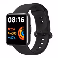 Xiaomi Redmi Watch 2 Lite (Black), 3,94 cm (1.55"), TFT, Touch screen, GPS (satellitare)