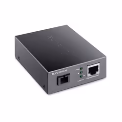 TP-Link TL-FC311B-20 convertitore multimediale di rete 1000 Mbit/s Modalità singola Nero