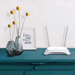 TP-Link TL-MR3420 router wireless Fast Ethernet Banda singola (2.4 GHz) Nero, Bianco - Vista aggiuntiva 6