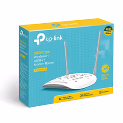 TP-Link TD-W8961N router wireless Fast Ethernet Banda singola (2.4 GHz) Grigio, Bianco - Vista aggiuntiva 4