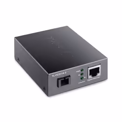 TP-Link TL-FC311A-2 convertitore multimediale di rete 1000 Mbit/s Modalità singola Nero - Vista aggiuntiva 2
