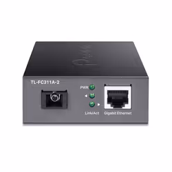 TP-Link TL-FC311A-2 convertitore multimediale di rete 1000 Mbit/s Modalità singola Nero - Vista aggiuntiva 3