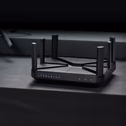 TP-Link Archer C4000 router wireless Gigabit Ethernet Banda tripla (2.4 GHz/5 GHz/5 GHz) Nero - Vista aggiuntiva 4