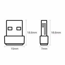 TP-Link Archer T2U Nano 433 Mbit/s - Vista aggiuntiva 4