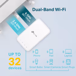 TP-Link RE300 moltiplicatore di rete Ripetitore di rete Bianco - Vista aggiuntiva 4