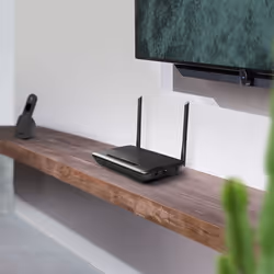 TP-Link TD-W9960V router wireless Gigabit Ethernet Banda singola (2.4 GHz) Nero - Vista aggiuntiva 4