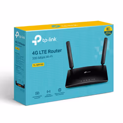 TP-Link TL-MR150 router wireless Fast Ethernet Banda singola (2.4 GHz) 4G Nero - Vista aggiuntiva 4