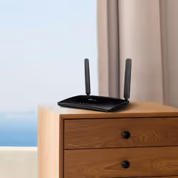TP-Link TL-MR150 router wireless Fast Ethernet Banda singola (2.4 GHz) 4G Nero - Vista aggiuntiva 5