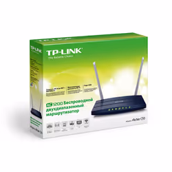 TP-Link Archer C50 router wireless Fast Ethernet Dual-band (2.4 GHz/5 GHz) Nero - Vista aggiuntiva 4