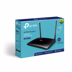 TP-Link Archer MR200 router wireless Fast Ethernet Dual-band (2.4 GHz/5 GHz) 4G Nero - Vista aggiuntiva 4