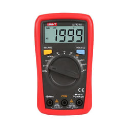 Melchioni - Multimetro digitale autorange uni-t UT-131D cat ii 250V - Funzioni: tensione dc, tensione ac, corrente dc, resistenza, non contact