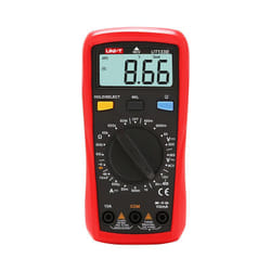 Uni-t - Multimetro digitale autorange UT-133A catiii 600V - Funzioni: tensione dc, tensione ac, corrente dc, corrente ac, resistenza, capacità,