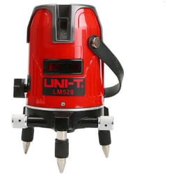 BES - Livella Laser Autolivellante 360Gradi Misuratore Tracciatore Bolla Laser 2 Linee