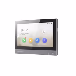 Hikvision DS-KH8381-WTE1 sistema per video-citofono 17,8 cm (7") Nero - Vista aggiuntiva 2