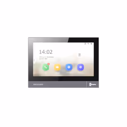Hikvision DS-KH8381-WTE1 sistema per video-citofono 17,8 cm (7") Nero - Vista aggiuntiva 3