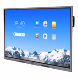 Hikvision DS-D5C86RB/A2L visualizzatore di messaggi Pannello piatto interattivo 2,18 m (86") LED Wi-Fi 480 cd/m² 4K Ultra HD Grigio Touch screen Processore integrato Android 16/7 - Vista aggiuntiva 2