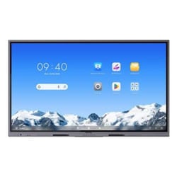 Hikvision DS-D5C65RB/A2L visualizzatore di messaggi Pannello piatto interattivo 165,1 cm (65") LED Wi-Fi 480 cd/m² 4K Ultra HD Grigio Touch screen Processore integrato Android 14 16/7
