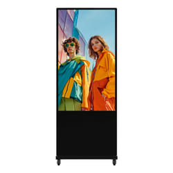 Hikvision DS-D6055UT-D/S visualizzatore di messaggi Design chiosco 139,7 cm (55") LED Wi-Fi 500 cd/m² 4K Ultra HD Nero Touch screen Processore integrato Android 24/7