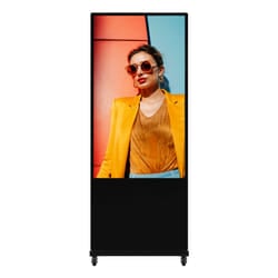 Hikvision DS-D6055UN-D/S visualizzatore di messaggi Design chiosco 139,7 cm (55") LED Wi-Fi 500 cd/m² 4K Ultra HD Nero Processore integrato Android 24/7