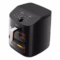 Midea MAD1100DADK friggitrice Doppia 11 L Indipendente 2200 W Friggitrice ad aria calda Nero - Vista aggiuntiva 8