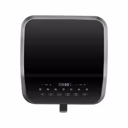 Midea MAD85000ADK Doppia 9 L Indipendente 2200 W Friggitrice ad aria calda Nero, Argento - Vista aggiuntiva 4