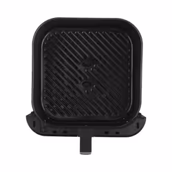 Midea MAD85000ADK Doppia 9 L Indipendente 2200 W Friggitrice ad aria calda Nero, Argento - Vista aggiuntiva 7