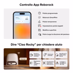 Roborock Qrevo CurvX 0,258 L Bianco - Vista aggiuntiva 8