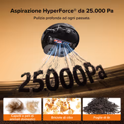 Roborock Qrevo Edge 2X Robot Aspirapolvere Lavapavimenti, Aspirazione HyperForce® 25.000 Pa, Stazione Multifunzione con Lavaggio Panni a 80°C e Asciugatura ad Aria Calda a 55°C, FlexiArm™, Sistema Anti-Groviglio DuoDivide™, Reactive AI - Vista aggiuntiva 3