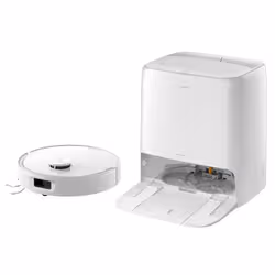 Roborock Qrevo 2 ProX Robot Aspirapolvere Lavapavimenti, Aspirazione HyperForce® 25.000 Pa, Stazione Multifunzione con Lavaggio Panni a 75°C e Asciugatura ad Aria Calda a 45°C, Sistema Anti-Groviglio DuoDivide™, Sgancio Automatico dei Panni, Spazzola Laterale Reversibile, Controllo tramite App - Vista aggiuntiva 2