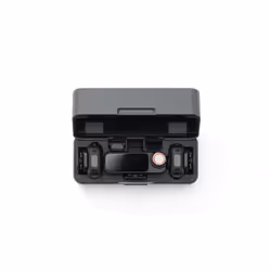 DJI Mic 3 (2TX+1 RX+Charging Case), Omnidirezionale, 22 dB, Ricevitore da montare sulla fotocamera, Batteria, Trasmettitore b ...