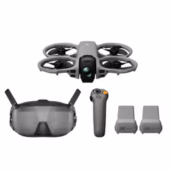 DJI Avata 360 Motion Combo (Goggles N3) 4 rotori Octocopter 64 MP 6000 x 3000 Pixel 2700 mAh Grigio - Vista aggiuntiva 4