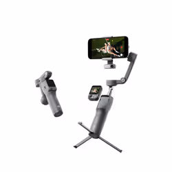 DJI Osmo Mobile 8P Advanced Tracking Combo Stabilizzatore per fotocamera per smartphone Nero - Vista aggiuntiva 8