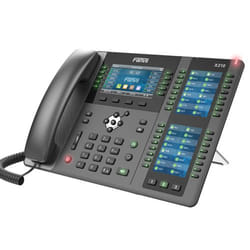 Fanvil X210 telefono IP Nero 20 linee LCD